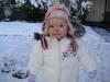 Abbey in snow