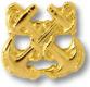 Collar Device - Boatswain Mate - Gold