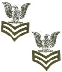 US Navy Coat Epaulets - First Class Petty Officer - Good Conduct