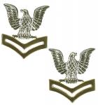 US Navy Coat Epaulets - Second Class Petty Officer - Good Conduct