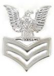 US Navy Collar Device - First Class Petty Officer - Mirror Finish - One Each