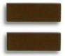 US Navy Collar Device - Ensign - Brown Metal