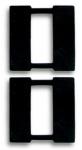 US Navy Collar Device - Lieutenant - Black Metal