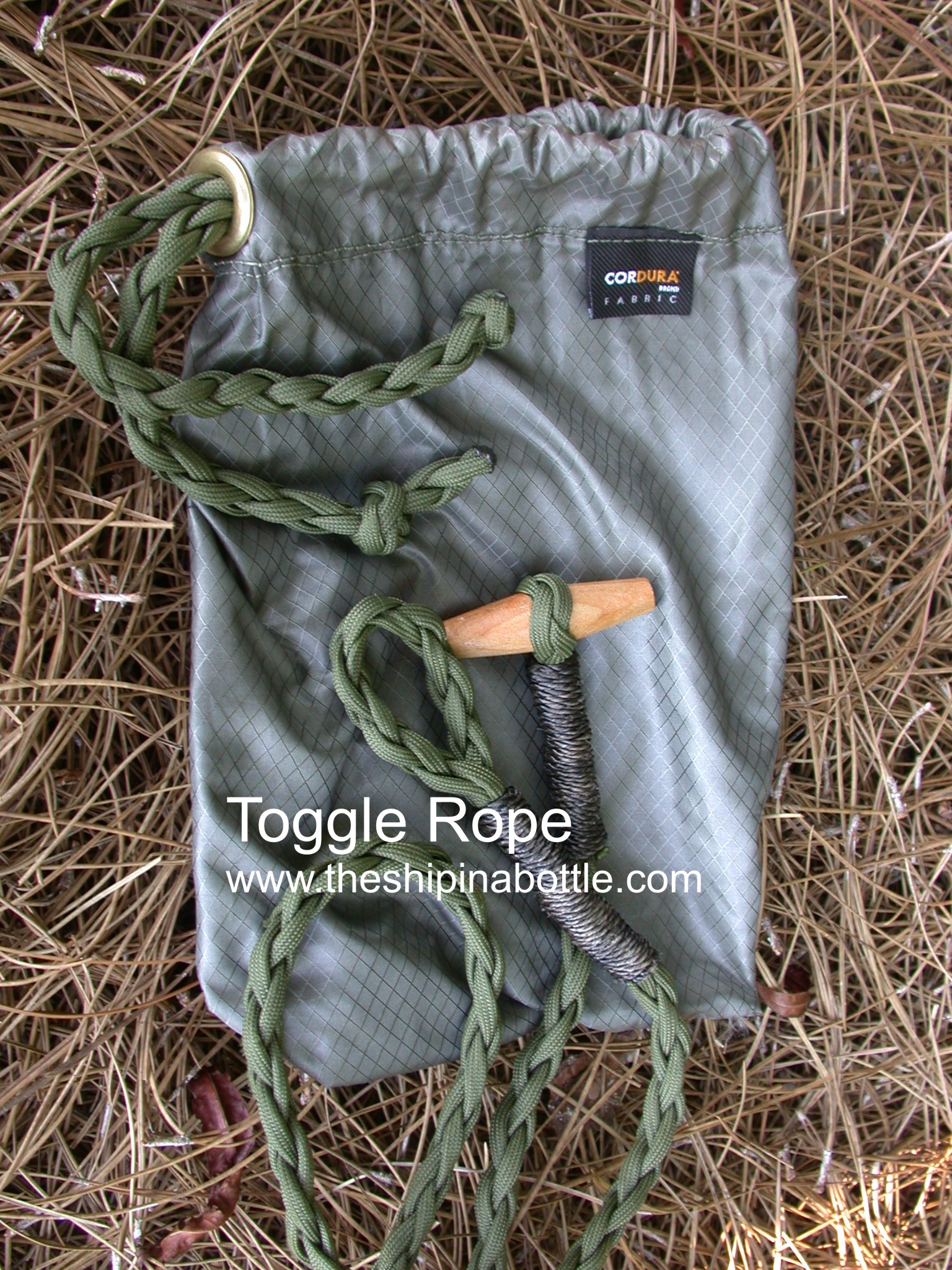 Our own very unique Toggle Rope - www.theshipinabottle.com
