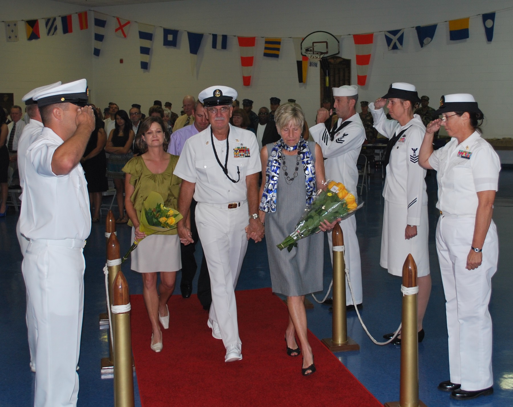 BMCS Fahnestock Retirement Ceremony