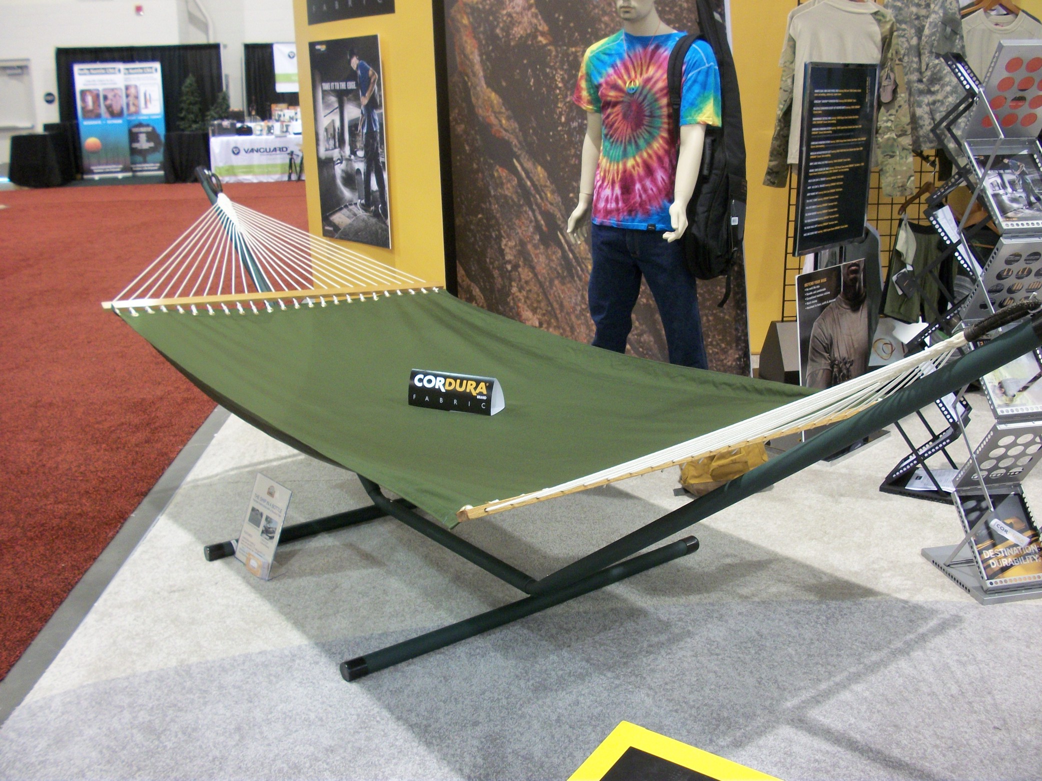 THE Ship in a Bottle Hammock on Display at CORDURA(R) Exhibit